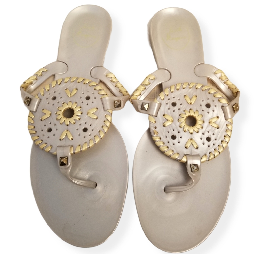{9} Jack Roger's Georgica Jelly Flip Flop Sandals